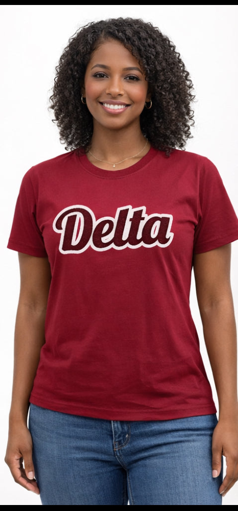 T-shirt Crimson Chenille