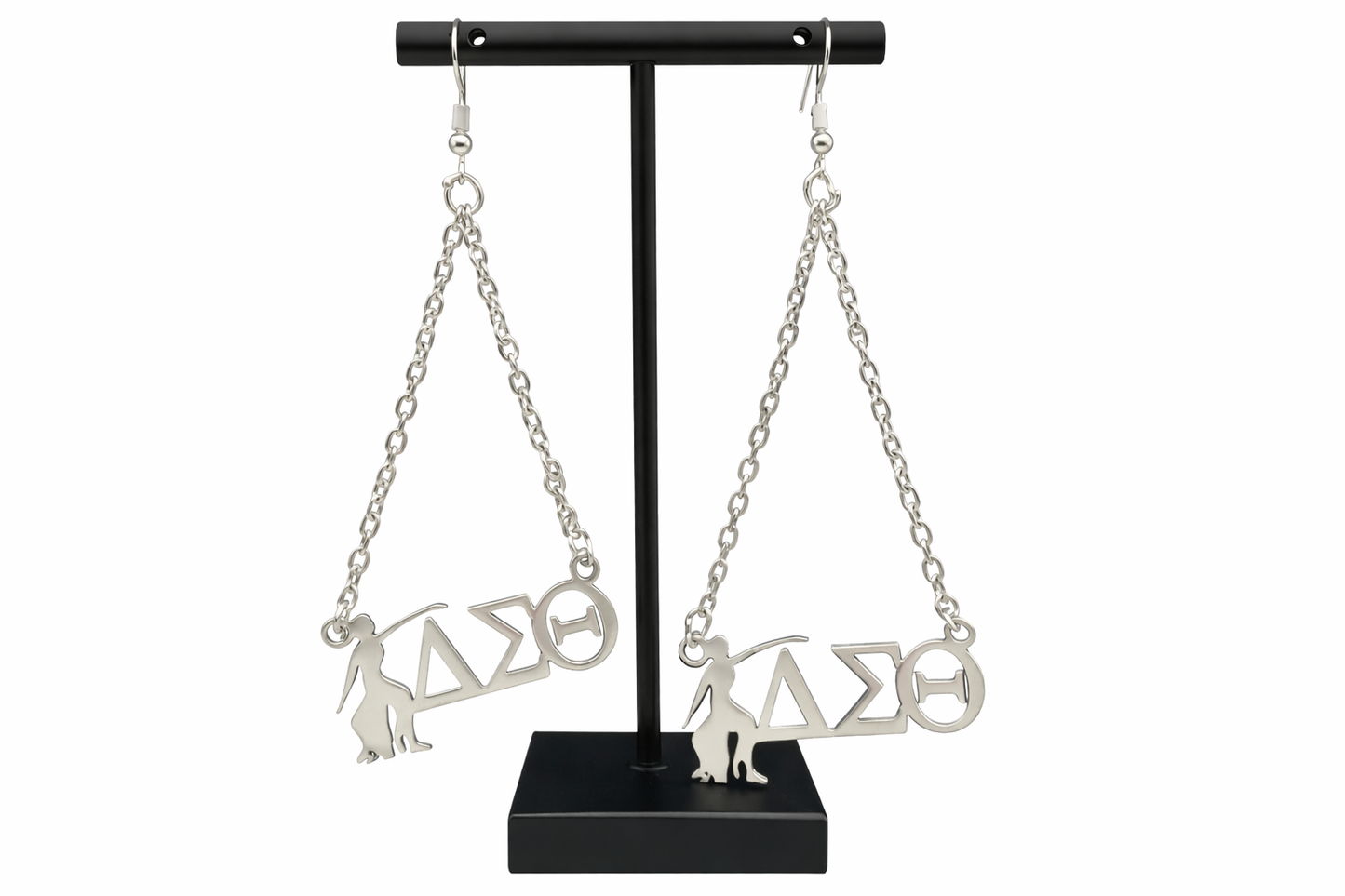 Delta Fortitude Dangle Earrings