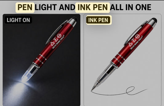 Pen Light & Ink Pen – All in One