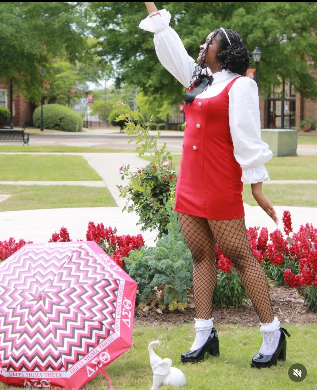 Delta Chevron Umbrella