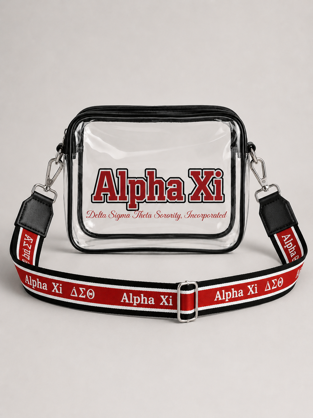Xtra Large Alpha Xi/ Gamma Chi-stadium bag
