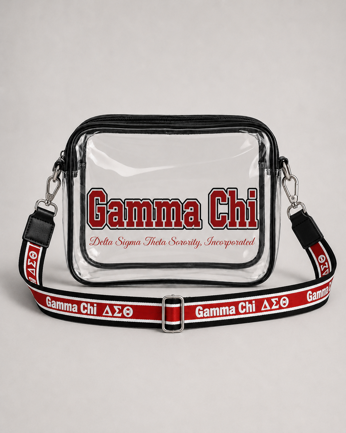 Xtra Large Alpha Xi/ Gamma Chi-stadium bag