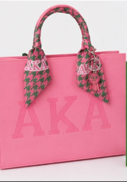 AKA Houndstooth Scarf