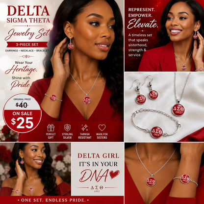 3-Piece Stainless Steel Jewelry Set