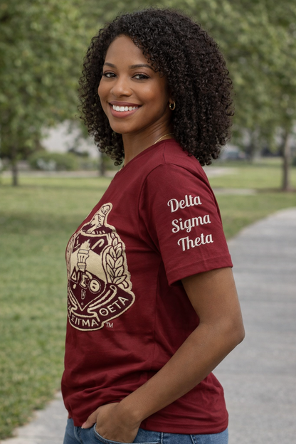 T-shirt Delta Chenille Shield