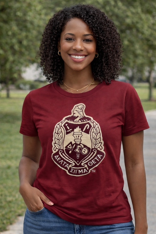 T-shirt Delta Chenille Shield