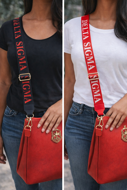 Crossbody Pocketbook Staps Delta Sigma Theta