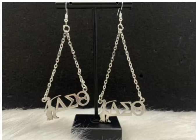 Delta Fortitude Dangle Earrings