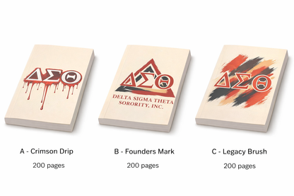 Delta Legacy Notes™ – 200-Page Softcover Notebook